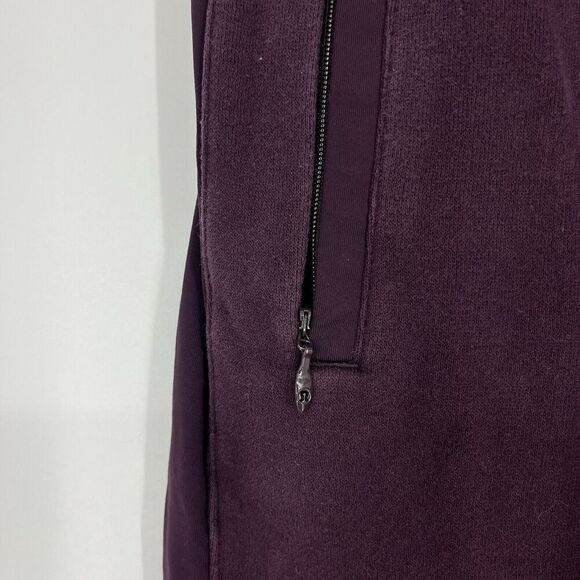 Lululemon Pants Size 2 Womens Maroon Ready to Rulu High Rise Crop Jogger Yoga - Picture 3 of 7